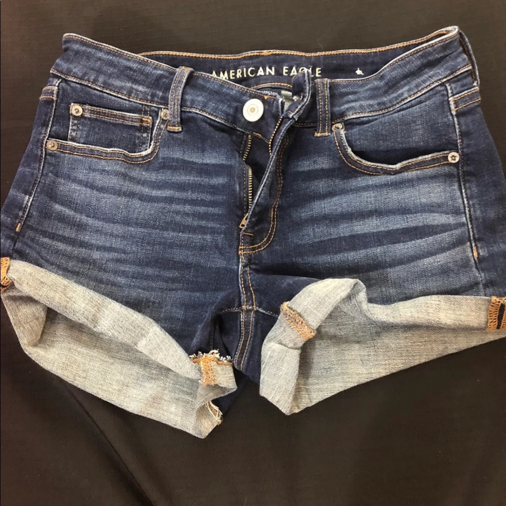 American eagle jean shorts